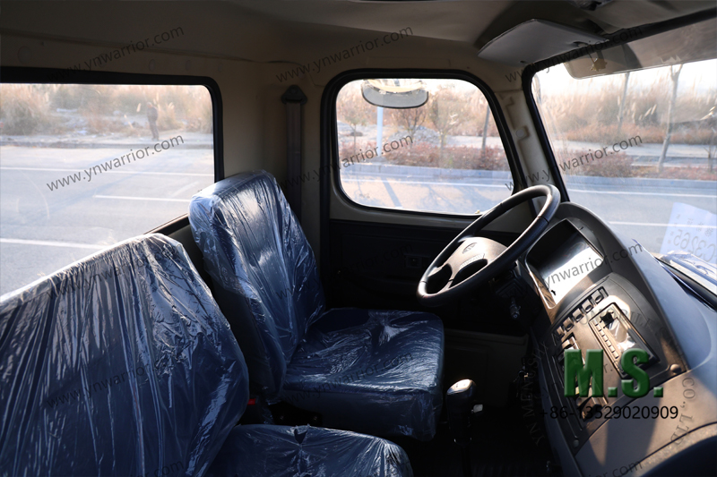 Dongfeng 6x6 chassi de caminh&atilde;o de nariz longo com cabine lateral da cabine 