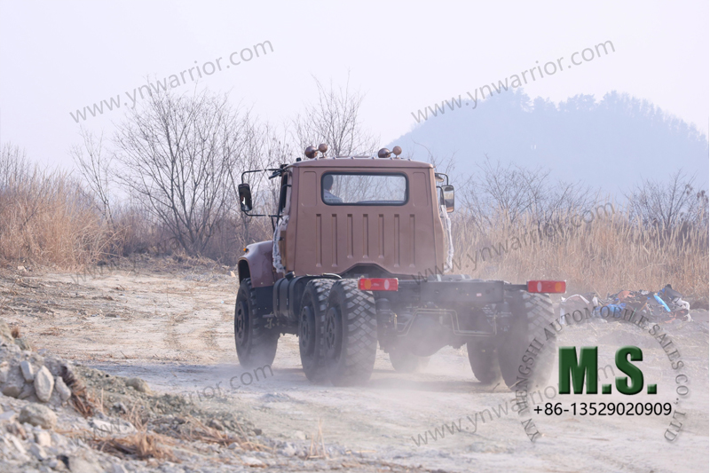 Dongfeng Teste off-road de uso especial para caminh&atilde;o off-road de 11 toneladas 6x6 de 11 toneladas 