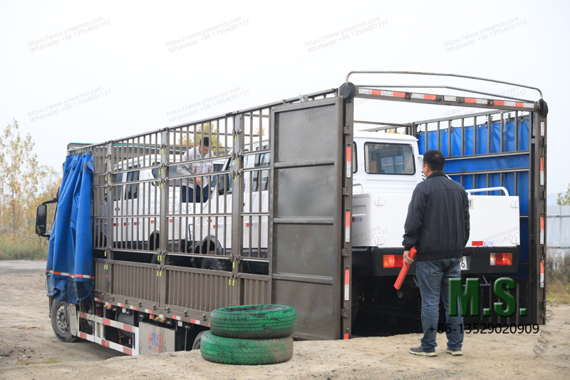 como carregar caminhões Iveco ao enviar 