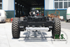 Peso bruto de 330 cavalos de potência de 18 toneladas 4x4 chassi rolante off-road para transmissão automática de veículos blindados_allison, motor militar Cummins, guincho elétrico, diferencial lock_anufacturer direto