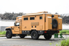 195 cavalos de potência e 6 toneladas de peso bruto modelo de uso especial 4x4 Mengshi RV versão_Front & suspensão traseira de braço duplo, transmissão manual automática, chassi de uso especial_fabricante direto