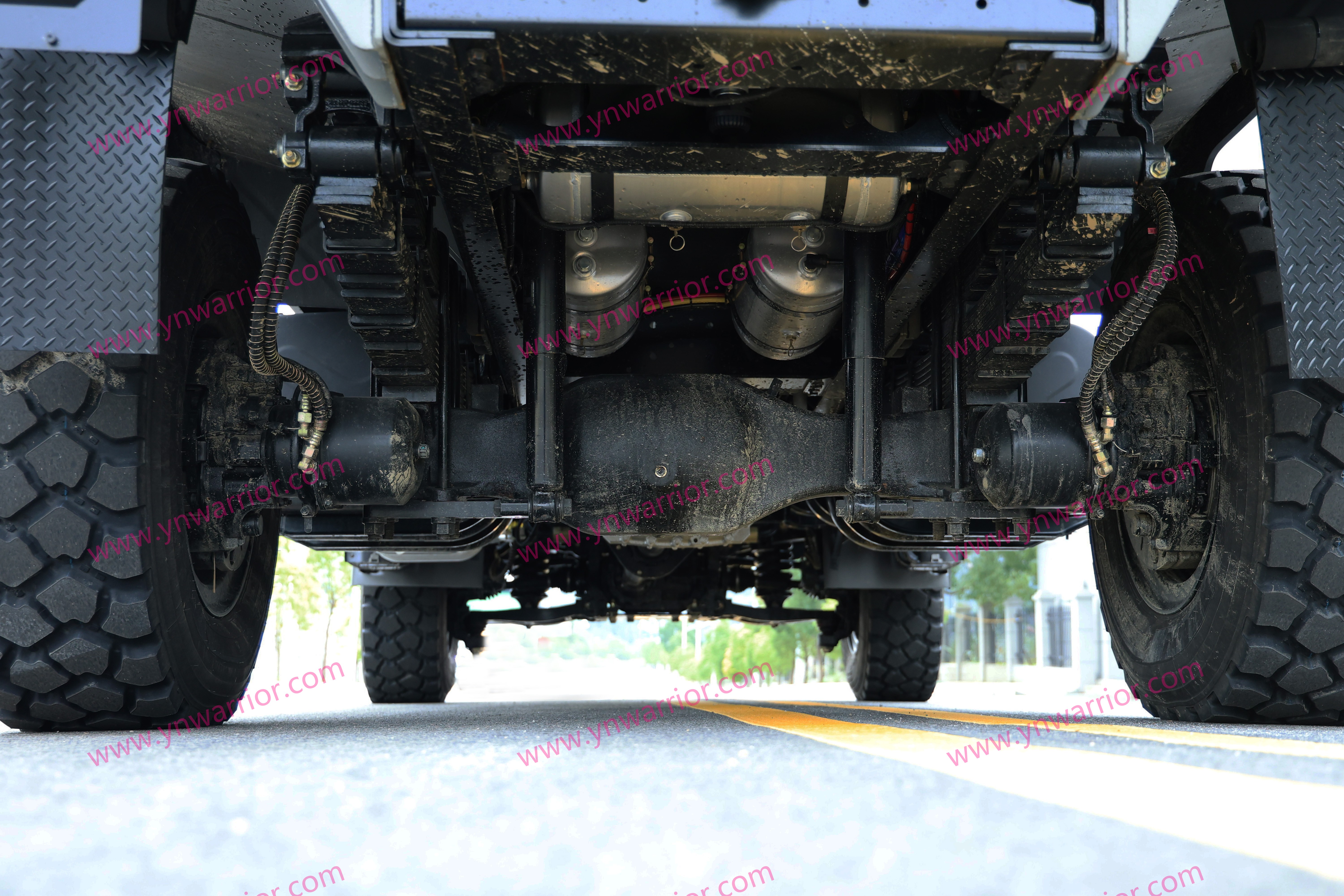 chassi sólido do veículo blindado chinês 