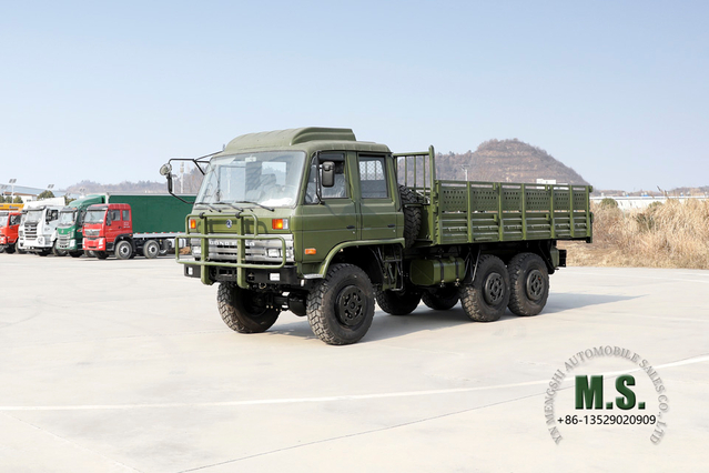 Dongfeng Caminhão off-road de seis unidades EQ2102N_AWD Caminhão de carga militar_Caminhão personalizado para venda