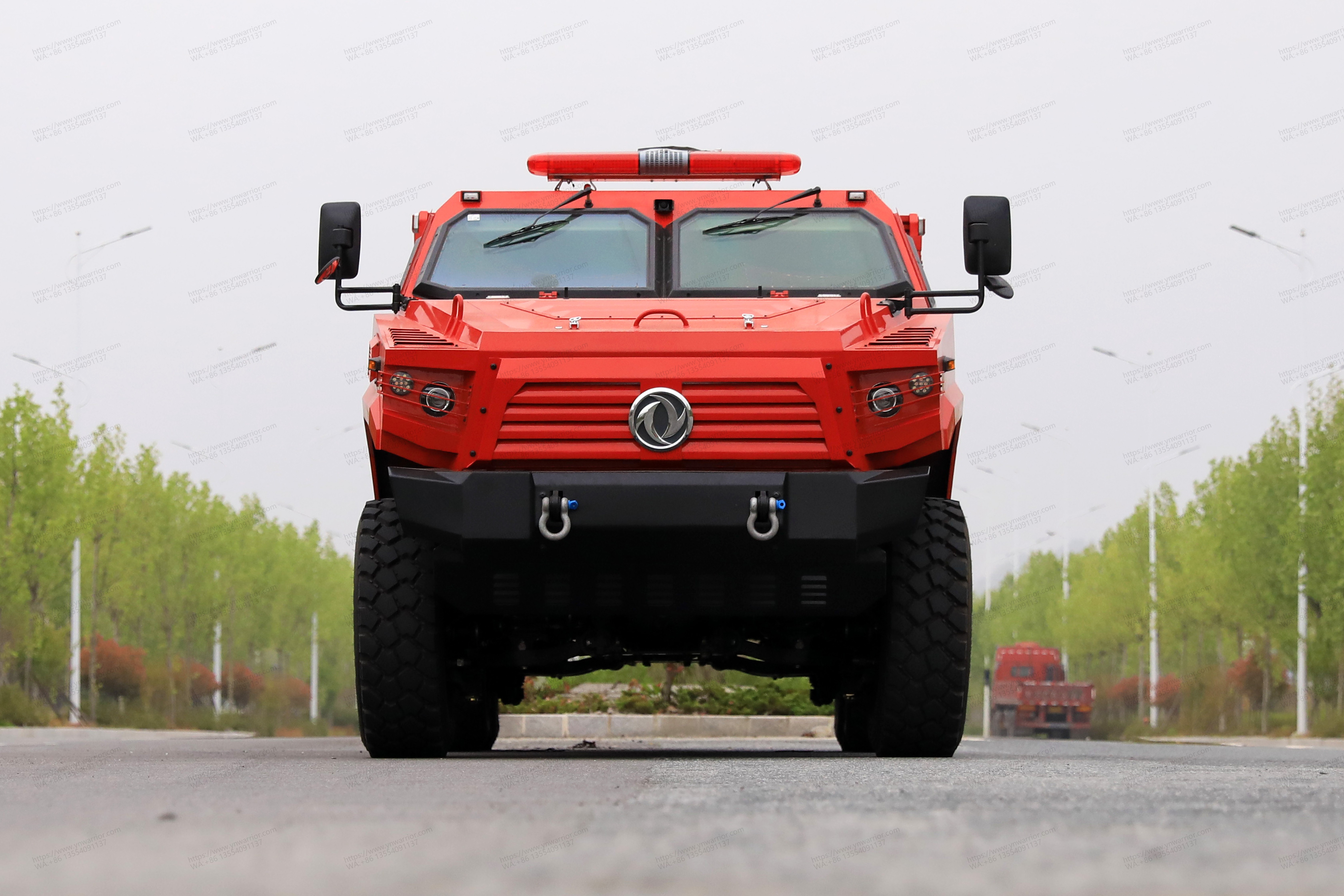 Dongfeng Mengshi 6x6 Veículo de emergência off-road 