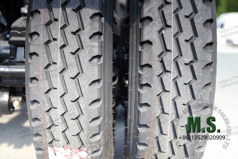 AVISTO Dongfeng 6x6 Pneus duplos traseiros de caminhão de serviço pesado 