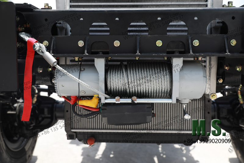 rolling chassis manufacturer direct electric winch 