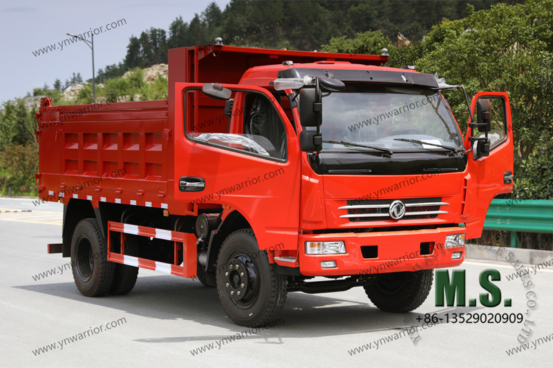 Fabricante de China Filmes reais diretos para Dongfeng pequeno caminhão de despejo 