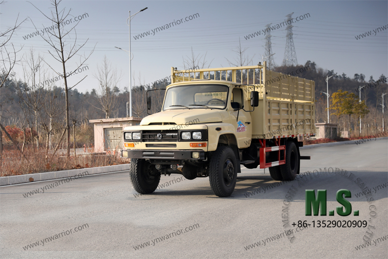 Dongfeng 4x4 Caminhão off-road de 170 cavalos de potência de emissão Euro-2 Nível de emissão 