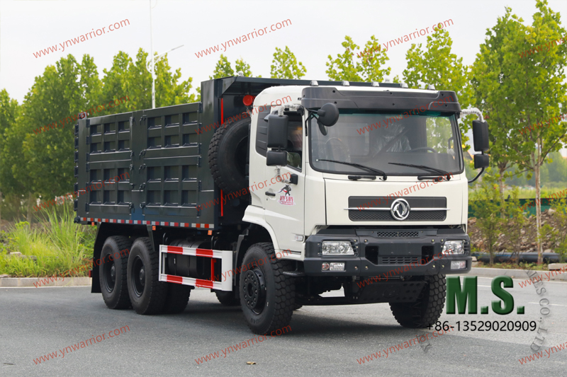 Dongfeng} Caminhão de despejo de 340 cavalos de potência 