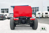 300 HP 15 toneladas de GVW 6x6 off-road blindado Dongfeng Chassi M-hero com cabine_Cummins Engine Warrior Uso militar blindado à prova de bala Run-flat CTIS_Manufacturer Direct Red