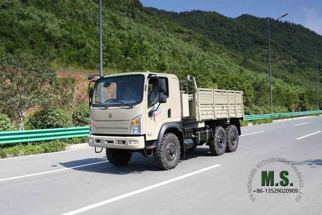 Dongfeng Six Drive Bobcat Off-road Model_ 6*6 caminhões a diesel de exportação populares_ Novo Dongfeng Bobcat Dump Truck Exports