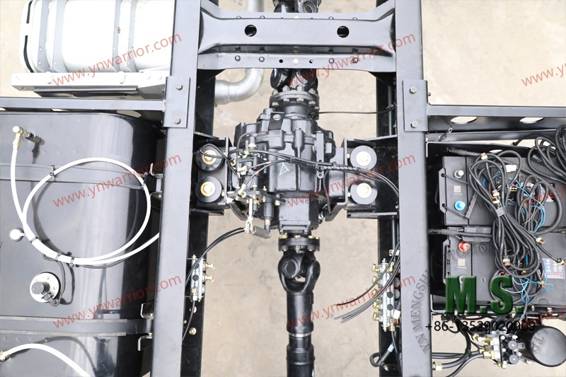 caixa de transfer&ecirc;ncia do chassi rolante maci&ccedil;o off-road 6x6 