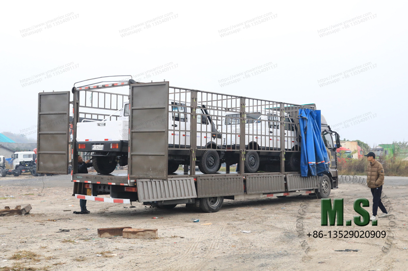 A China fez os caminhões de Iveco carregando 