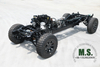 220 cavalos de peso bruto de 6 toneladas Militares chineses servidos Dongfeng Mengshi Chassis_run-flat, CTIS, transmissão automática, suspensão independente de osso duplo dianteiro e traseiro