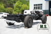 Peso bruto de 330 cavalos de potência de 18 toneladas 4x4 chassi rolante off-road para transmissão automática de veículos blindados_allison, motor militar Cummins, guincho elétrico, diferencial lock_anufacturer direto
