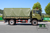 210 cavalos de potência de 16 toneladas de peso bruto Dongfeng 4x4 Cargo caminhão_cummins Motor, nível de emissão Euro-6, portão de rampa de elevador hidráulico, lona de chuva, manufatura pesada.