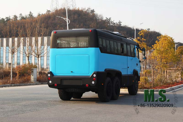 210 HP 27 Assentos 6x6 Uso de mineração off-road Bus_Roof Montado AC Porta de entrada oscilante Transmissão automática personalizável profunda Disponível Logo Design_Manufacturer Direct