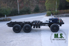 340 cavalos de potência, 25 toneladas, massa bruta 6x6, chassi de rolamento para ônibus pesado off-road_Motor Weichai, Dongfeng, bloqueio de diferencial, CTIS, eixo rígido, extremamente durável_fabricante direto