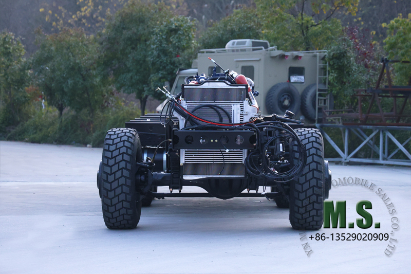 Chassi rolante de 340 cavalos para &ocirc;nibus com fios completos e circuito 