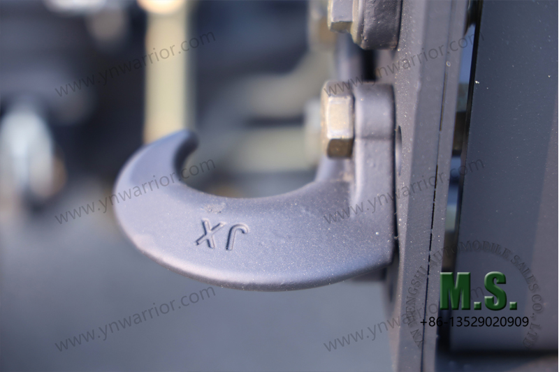 off-road 6x6 de 11 toneladas metragem do gancho de reboque 