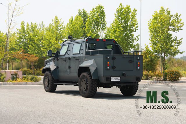 Peso bruto de 18 toneladas de 330 cavalos de potência 4x4 Transmissão de pick-up de pick-up_alison off-road, motor Cummins, Stanag 2 Protetive Leve, Run-Flat-Ctis_Manufacturer Direct Direct