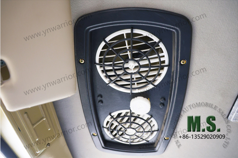 Dongfeng 6x6 caminh&atilde;o basculante off-road ventilador de ventila&ccedil;&atilde;o da cabine 