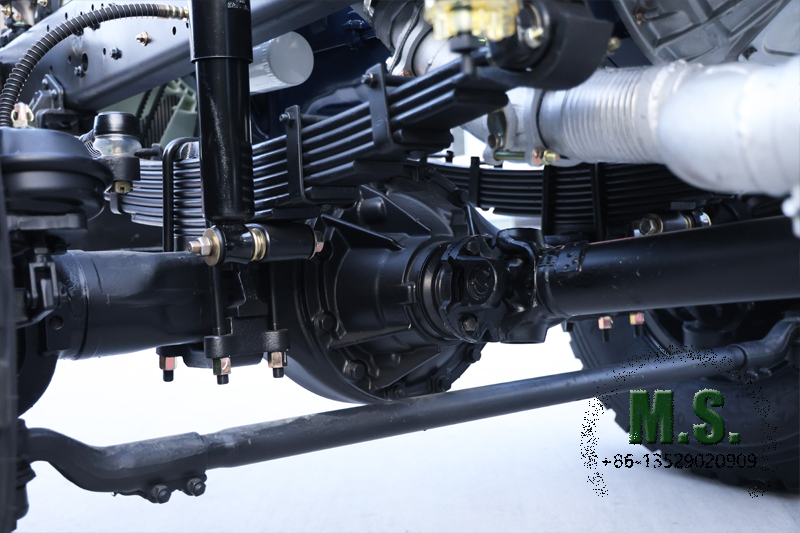 6x6 Chassi rolante de 340 cavalos de pot&ecirc;ncia para &ocirc;nibus abaixo da perspectiva 