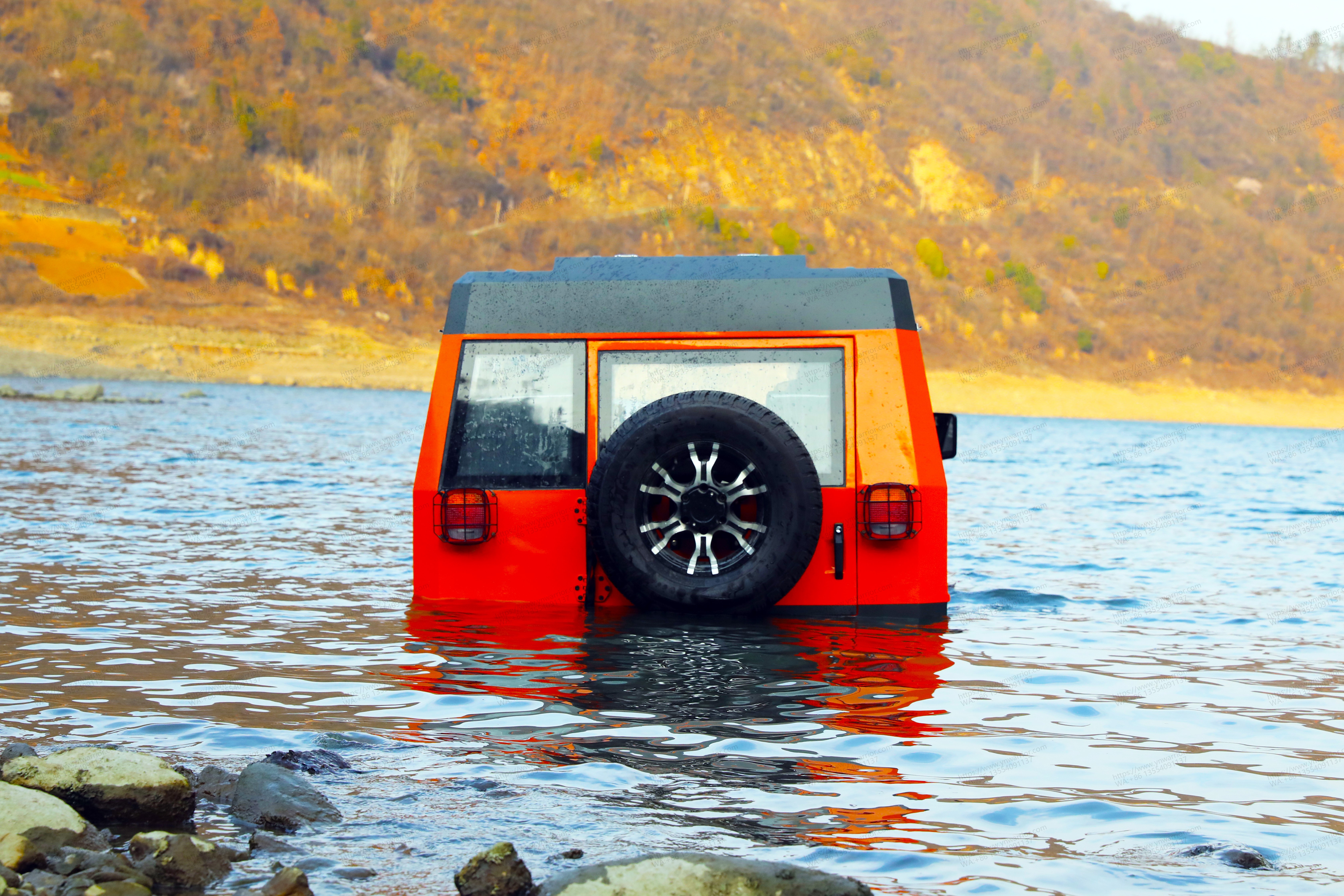 chinês Dongfeng veículo anfíbio 