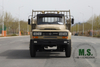 190 cavalos de potência de 15 toneladas de peso bruto Dongfeng 4x2 Cargo Truck_Cummins Motor, tronco de carga de 4700 mm, assentos na caixa de carga, transportadora de tropas, ex-modelo militar.