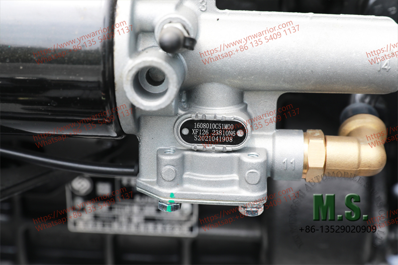 model of automatic transmission in chinese military off-road chassi
