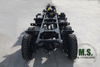 210 cavalos de potência de 11 toneladas de 11 toneladas 6x6 Bus off-road/caminhão chassis_cummins Motor, personalizável, eixo sólido, pneu único, Lock_Manufacturer diferencial