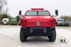 300 HP 15 toneladas de GVW 6x6 off-road blindado Dongfeng Chassi M-hero com cabine_Cummins Engine Warrior Uso militar blindado à prova de bala Run-flat CTIS_Manufacturer Direct Red