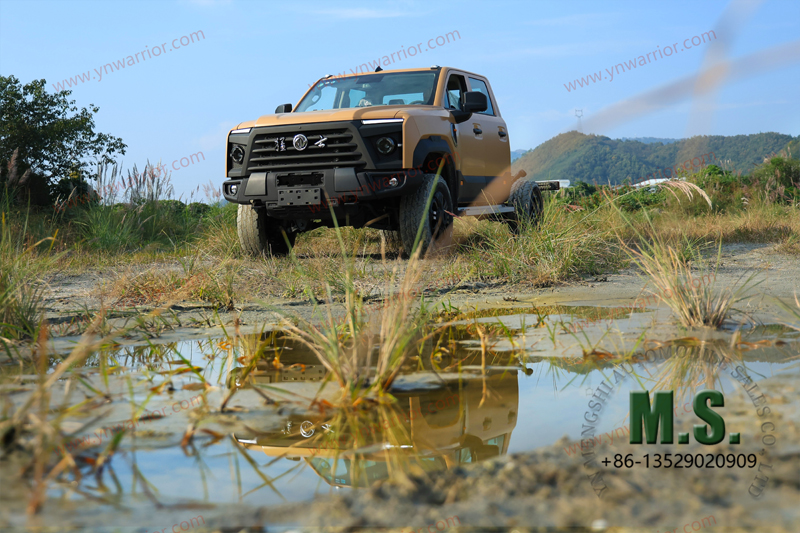 Dongfeng Mengshi MS600 chassi off-road avan&ccedil;ado de alta profundidade 