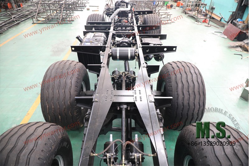 Chassis rolante maci&ccedil;o off-road 6x6 direto do fabricante 