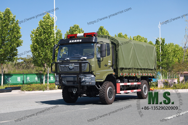 Dongfeng 4x4 Caminhão de carga Imagens reais 