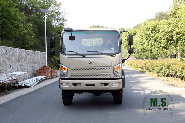 Dongfeng Chassis de caminhão off-road Six Drive Bobcat_ Chassis de caminhão a diesel de exportação popular 6*6_ Novo Dongfeng Exportações de chassi de caminhão basculante Bobcat