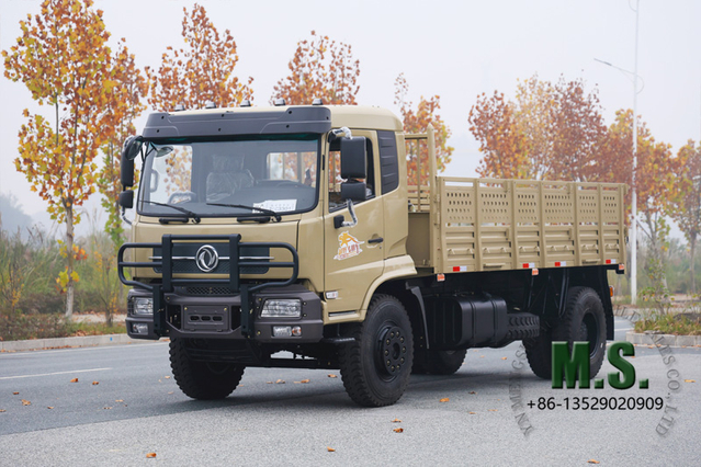 Cabine moderna de peso bruto de 18 toneladas e 210 cavalos Dongfeng Caminhão de carga 4x2_Motor Weichai, capacidade de rampa de 60%, econômico, serviço pesado_Direto do fabricante