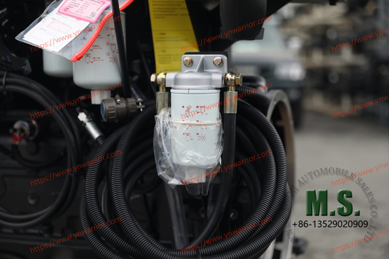 Motor chinês fez Cummins com o alternador 