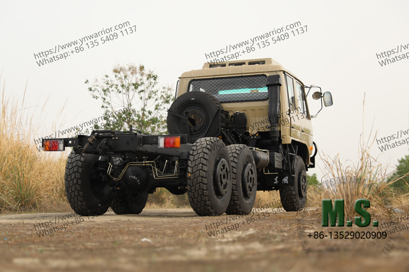 Dongfeng 6x6 Truck duplo Caminhão militar 