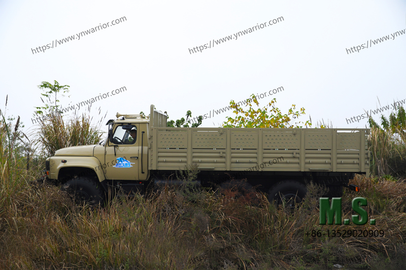 Caixa de carga de caminhão de caminhão 6WD de 11 toneladas 