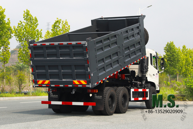 340 cavalos de potência de 30 toneladas de peso bruto Dongfeng 6x4 eixo de dump truck_solid, motor wechai, serviço pesado, caixa de carga de aço espessada, com um Bed_Manufacturer direto