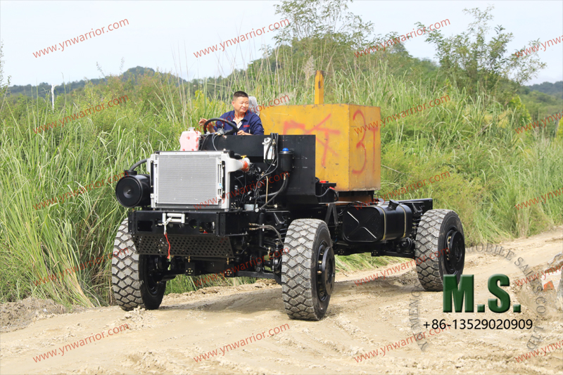 330-Horse Militares Cummins Rolling Chassis 