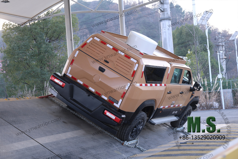 Euro-6 4x4 high-end chin&ecirc;s euro-6 teste de rampa de inclina&ccedil;&atilde;o de suspens&atilde;o independente de bra&ccedil;o duplo independente 