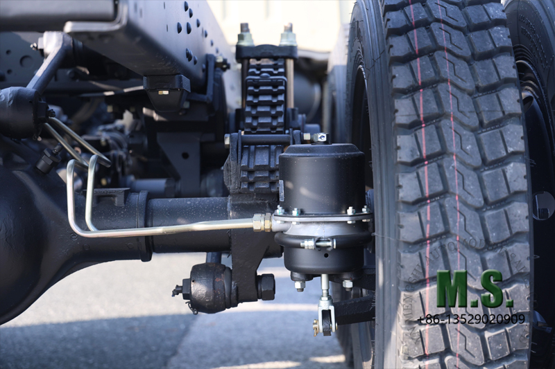 Dongfeng chassi de caminh&atilde;o off-road 6x6 com detalhes do eixo da cabine 