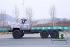 190 cavalos de potência e 11 toneladas de peso bruto Dongfeng Chassi de cabine de caminhão off-road 6x6 Silver_Cummins Engine Injeção mecânica de combustível, antigo modelo para fins especiais, CTIS, simples e druável_Manufacturer Direct